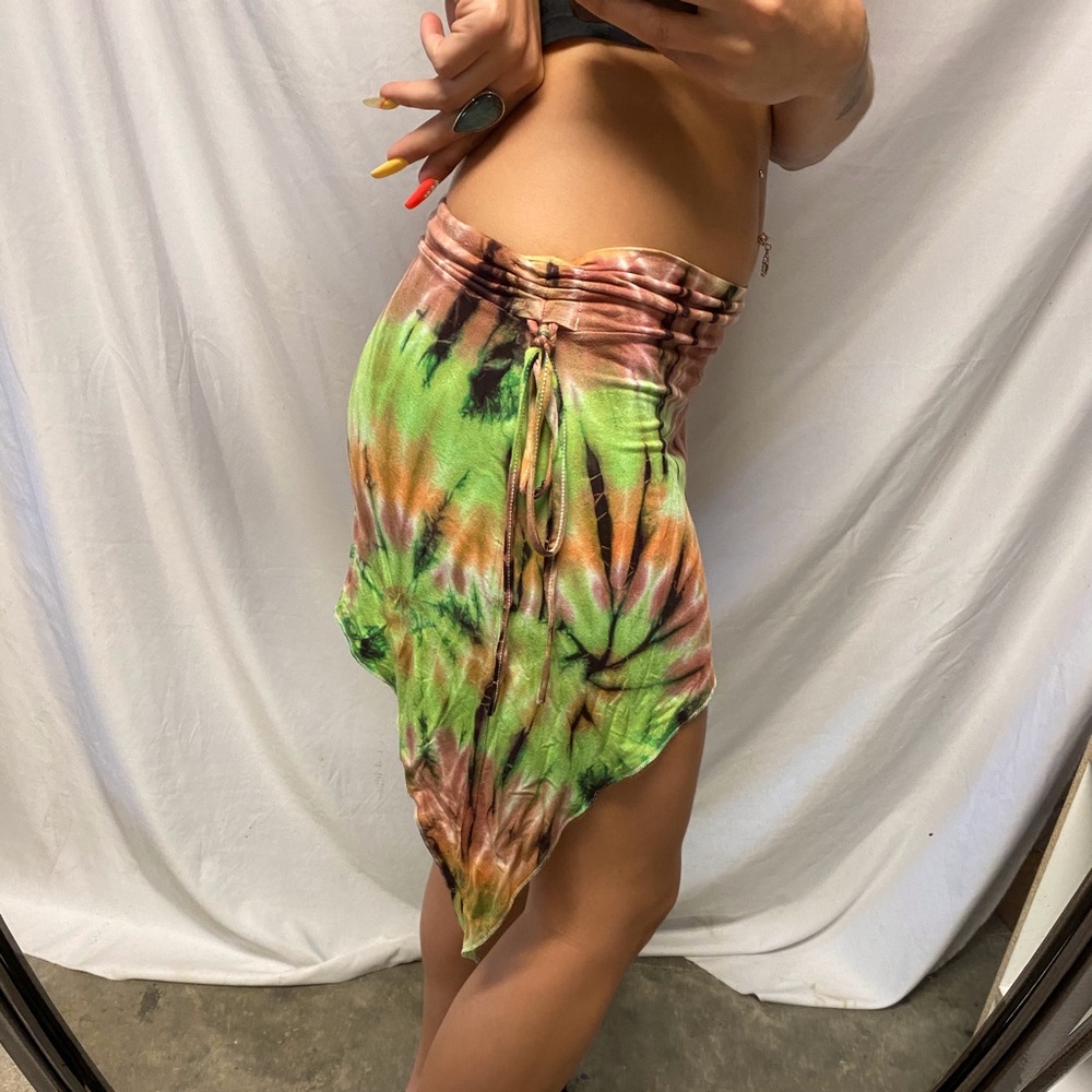 Cute hippie fairy tie dye skirt <3